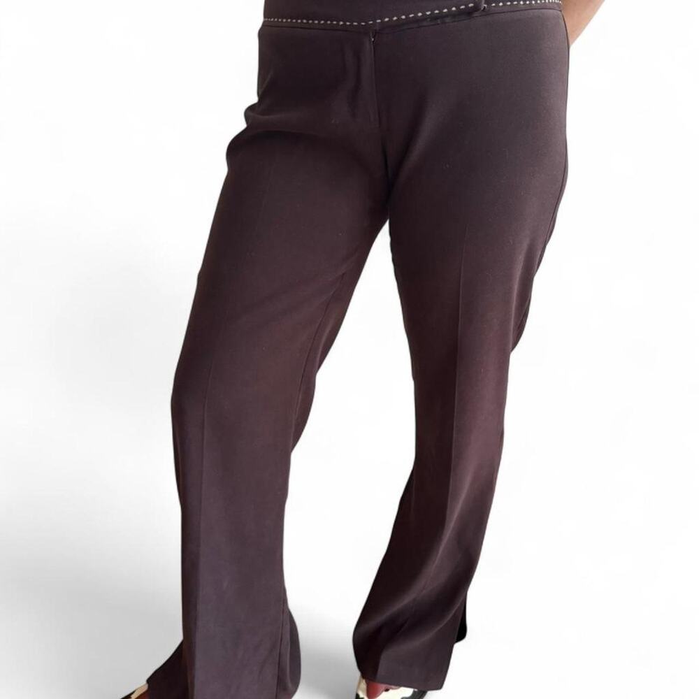 Exact change  vintage y2k brown trousers pant  size 9